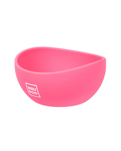 Миска WAUDOG Silicone, 250 мл рожевий