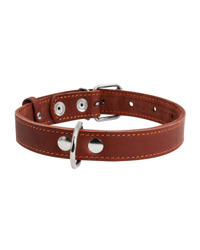 Нашийник "CoLLaR" одинарний (ширина 25мм, довжина 38-50см) коричневий