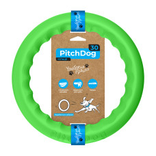 Кільце для апортировки PitchDog30, діаметр 28 см, салатовий
