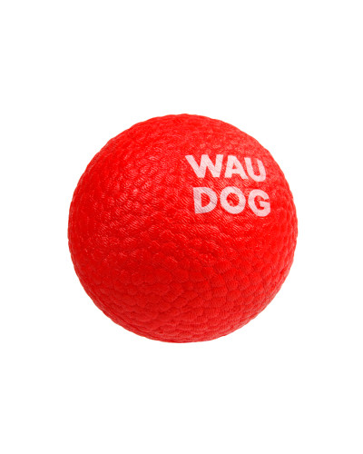 Іграшка для собак WAUDOG Fun Red Ball, спінений термопластичний поліуретан, 70 мм
