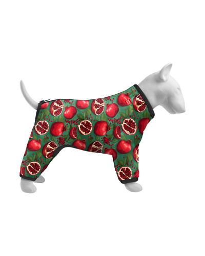 Вітровка для собак WAUDOG Clothes, малюнок "Гранати", M47, В 69-72 см, С 47-50 см