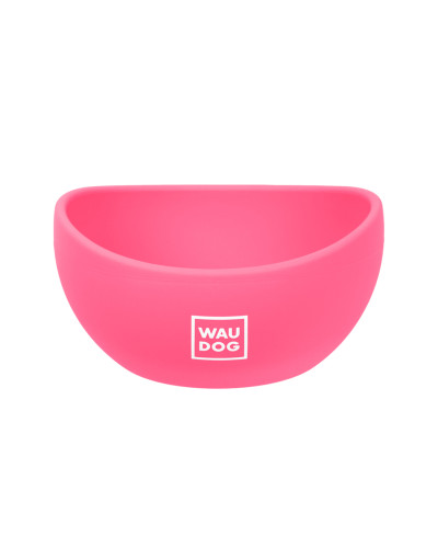 Миска WAUDOG Silicone, 250 мл рожевий