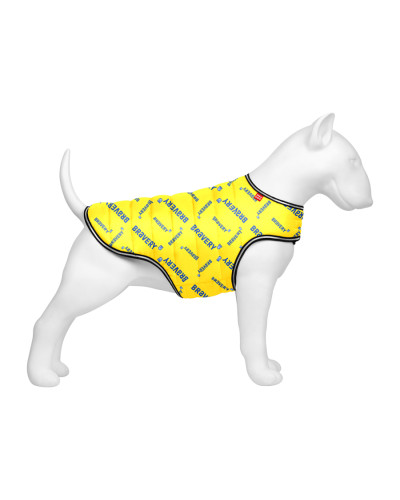 Курточка-накидка для собак WAUDOG Clothes, малюнок "Сміливість", S, А 32 см, B 41-51 см, С 25-35 см