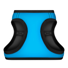 Шлея для собак м'яка WAUDOG Clothes з QR паспортом, "Colors of freedom", XS3, В 32-35 см, С 22-24 см