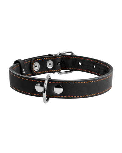 Нашийник "CoLLaR" одинарний (ширина 25мм, довжина 38-50см) чорний