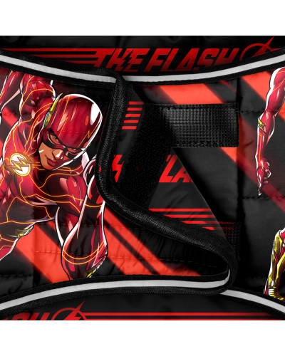 Курточка-накидка для собак WAUDOG Clothes, малюнок "Швидкість Флеша", XXS, А 23 см, B 29-36 см, С 14-20 см