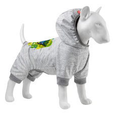 Комбінезон для собак WAUDOG Clothes малюнок "Джокер", софтшелл, S40, B 52-57 см, С 32-37 см