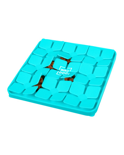 Килимок для пошуку корму WAUDOG Silicone, 205х205х17 мм, блакитний