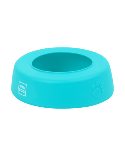 Миска-непроливайка WAUDOG Silicone 1 л блакитний