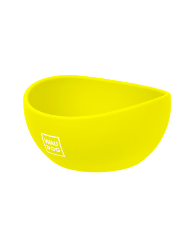 Миска WAUDOG Silicone, 250 мл жовтий