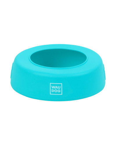 Миска-непроливайка WAUDOG Silicone 1 л блакитний