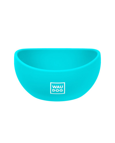 Миска WAUDOG Silicone, 250 мл блакитний