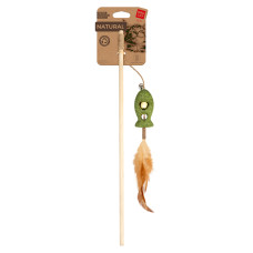 Іграшка для котів WAUCAT Fun Natural Дражнилка з рибкою, 60 см