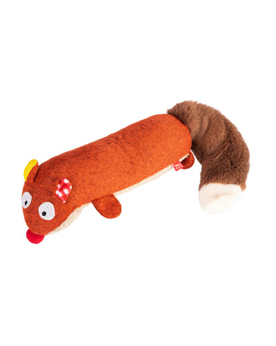Іграшка для собак WAUDOG Fun Plush Лисиця, трикотаж, Ш 5 см, Д 18 см, M
