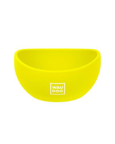 Миска WAUDOG Silicone, 250 мл жовтий