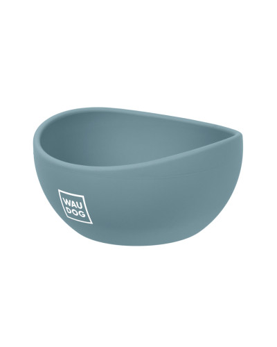 Миска WAUDOG Silicone, 250 мл сірий
