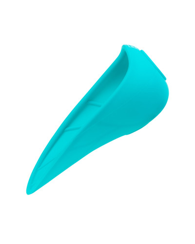 Поїлка-насадка на пляшку WAUDOG Silicone, 165х90 мм блакитний