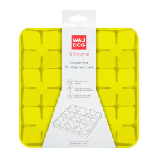 Килимок для пошуку корму WAUDOG Silicone, 205х205х17 мм, жовтий