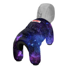 Комбінезон для собак WAUDOG Clothes малюнок "NASA21", XS22, В 29-31 см, С 19-21 см