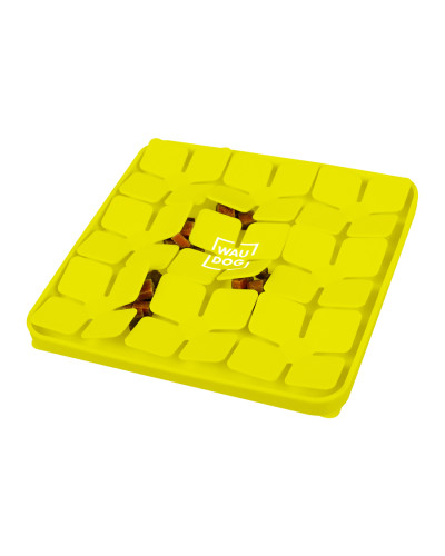 Килимок для пошуку корму WAUDOG Silicone, 205х205х17 мм, жовтий