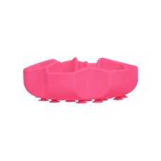 Миска для повільного харчування WAUDOG Silicone, 450 мл, рожевий