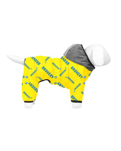 Комбінезон для собак WAUDOG Clothes малюнок "Сміливість", L50, В 70-74 см, С 47-50 см