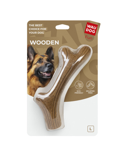 Іграшка для собак WAUDOG Fun Wooden Ріг, L, 24 см