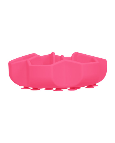 Миска для повільного харчування WAUDOG Silicone, 750 мл, рожевий