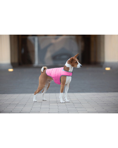 Куртка-накидка для собак AiryVest, XL, B 68-80 см, С 42-52 см рожевий