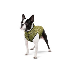 Курточка для собак WAUDOG Clothes, малюнок "Мілітарі", S30, В 58-62 см, С 42-46 см