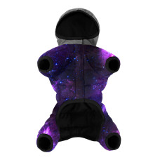 Комбінезон для собак WAUDOG Clothes малюнок "NASA21", XS22, В 29-31 см, С 19-21 см
