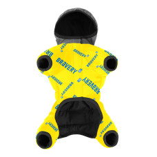 Комбінезон для собак WAUDOG Clothes малюнок "Сміливість", M47, В 69-72 см, С 41-44 см