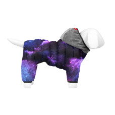 Комбінезон для собак WAUDOG Clothes малюнок "NASA21", XS22, В 29-31 см, С 19-21 см