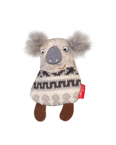 Іграшка для собак Коала з пищалкою GiGwi Plush Friendz, текстиль, 10 см