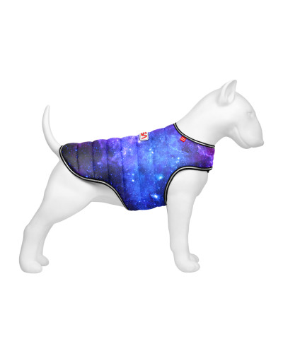 Куртка-накидка для собак WAUDOG Clothes, малюнок "NASA21", L, А 41 см, B 58-70 см, С 42-52 см
