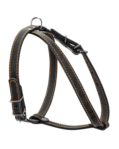 Шлея "CoLLaR" одинарна для малих порід собак (ширина 14мм, А:40-48см, В:43-51см) чорний