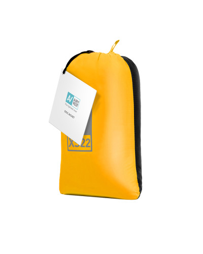 Курточка для собак AiryVest двостороння, XS30, A 27-30, B 43-45, C 30-33, жовто-чорна