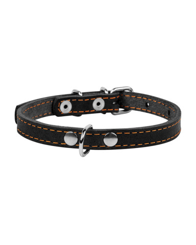 Нашийник "CoLLaR" одинарний (ширина 20мм, довжина 32-40см) чорний