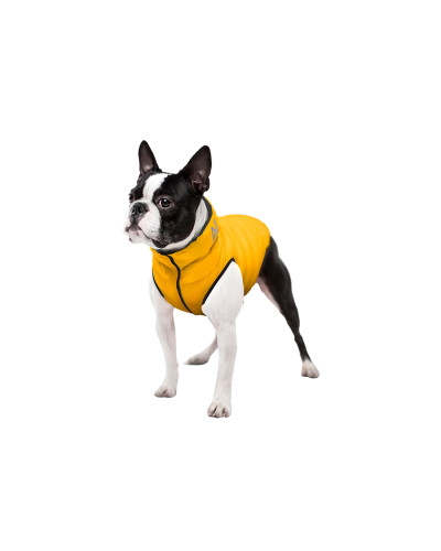 Курточка для собак AiryVest двостороння, XS30, A 27-30, B 43-45, C 30-33, жовто-чорна