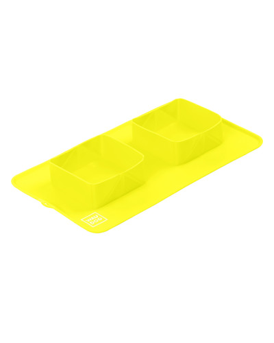 Миска складана WAUDOG Silicone,385х230х50 мм жовтий