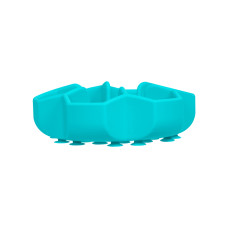 Миска для повільного харчування WAUDOG Silicone, 450 мл, блакитний