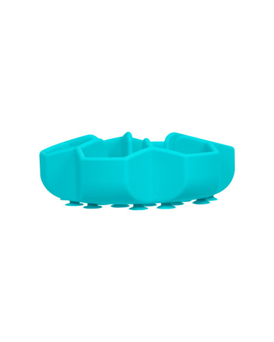 Миска для повільного харчування WAUDOG Silicone, 450 мл, блакитний
