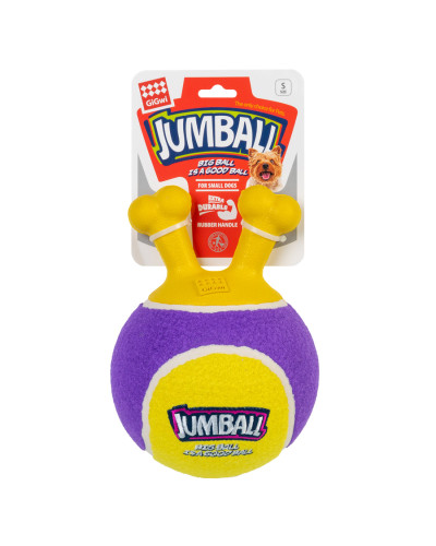 Іграшка для собак Великий тенісний м'яч GiGwi JUMBALL, латекс, гума, 18 см