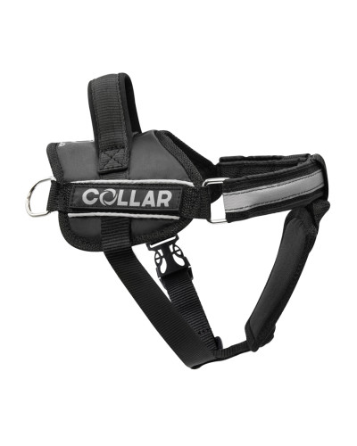 Шлея "Dog Extreme" "POLICE" №3 (В:55-75см) чорний