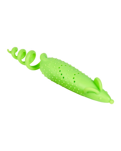Іграшка для котів Мишка гумова GiGwi Refillable Catnip, гума, 16,5 см