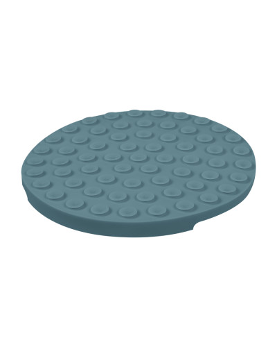 Килимок для злизування і повільного харчування WAUDOG Silicone, 211х211х30 мм, сірий
