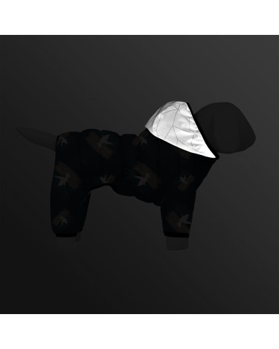 Комбінезон для собак WAUDOG Clothes малюнок "Прапор", L55, В 77-79 см, С 47-50 см