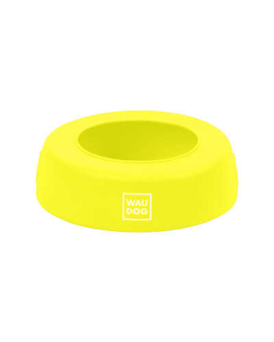 Миска-непроливайка WAUDOG Silicone, 750 мл жовтий