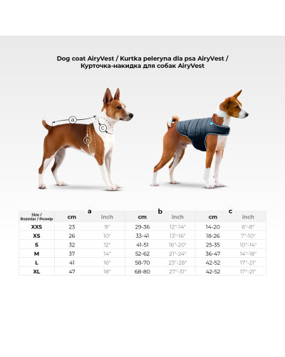 Куртка-накидка для собак AiryVest, XXS, B 29-36 см, С 14-20 см фіолетовий