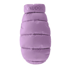 Курточка для собак WAUDOG Re-clothes двостороння, S35, A 32-35, B 45-47, C 31-36, бузковий